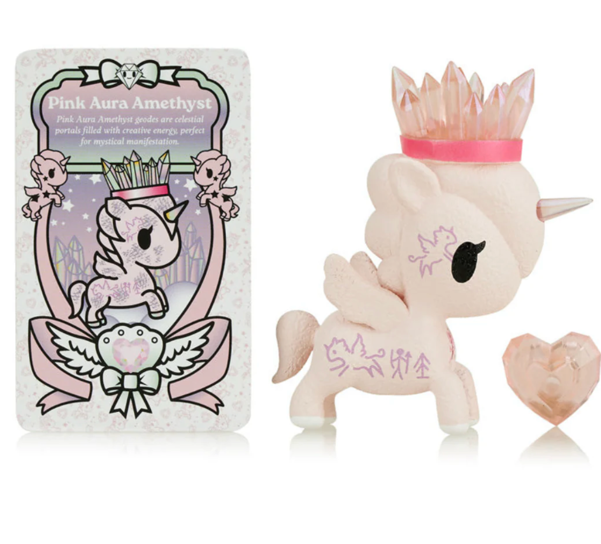 Tokidoki x Precious Unicorno - Pink Aura Amethyst (Special Edition)