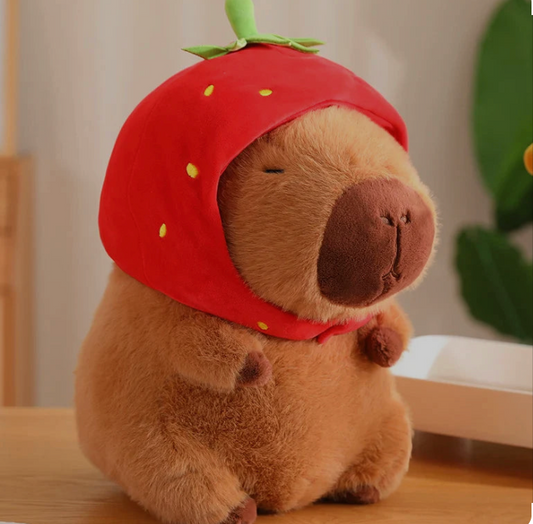 Capybara medium plushie