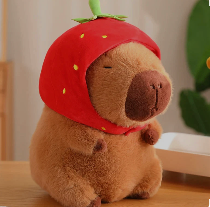Capybara medium plushie
