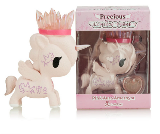 Tokidoki x Precious Unicorno -  Pink Aura Amethyst (Special Edition)