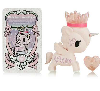 Tokidoki x Precious Unicorno -  Pink Aura Amethyst (Special Edition)